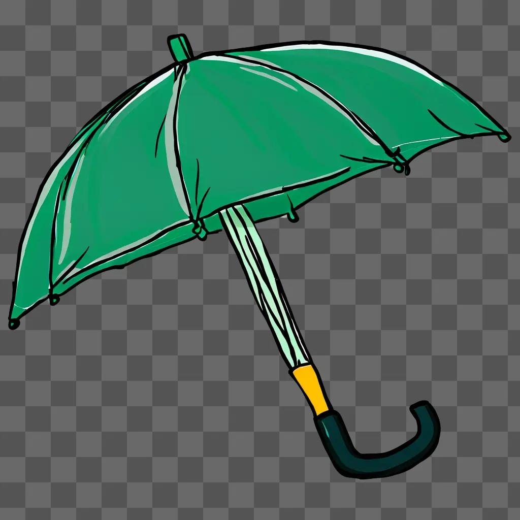 Umbrella drawing for kids