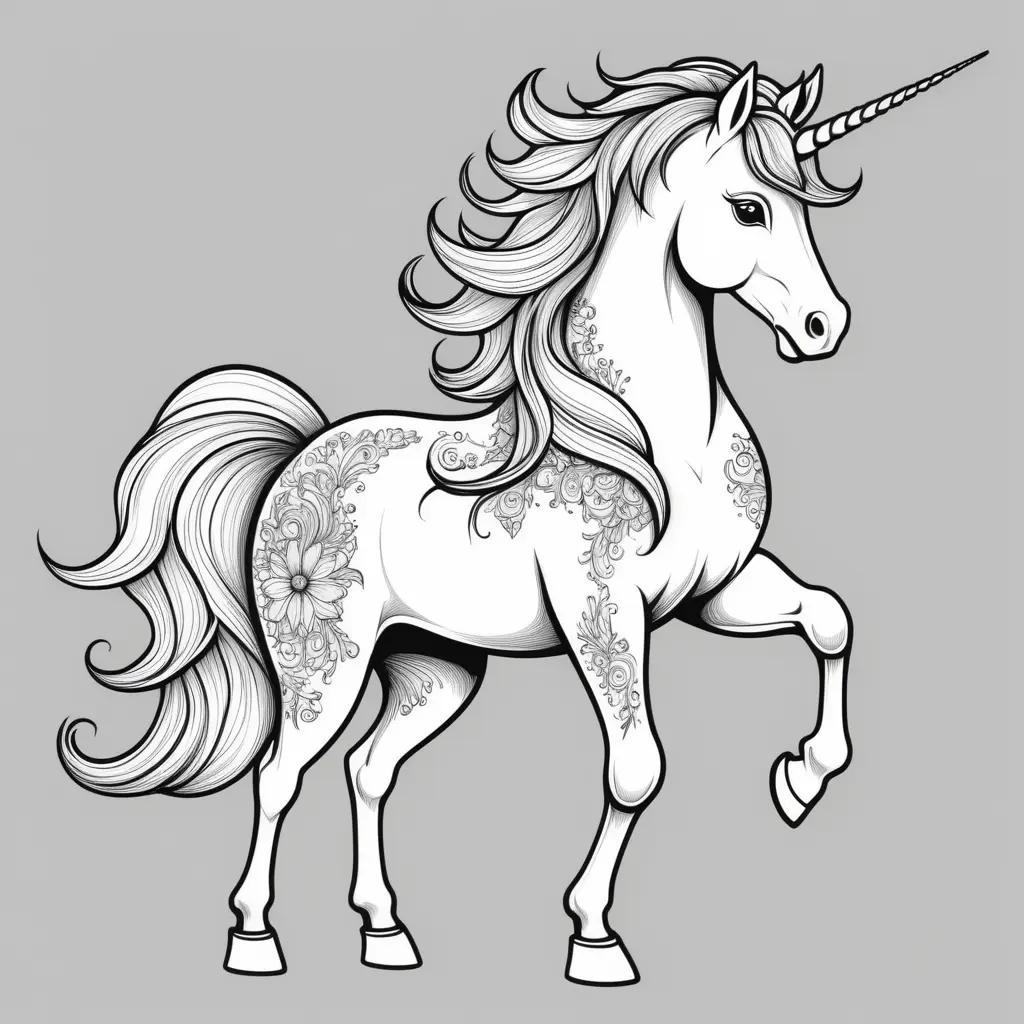 Unicorns Coloring Pages - Coloring Book - Coloring Pages