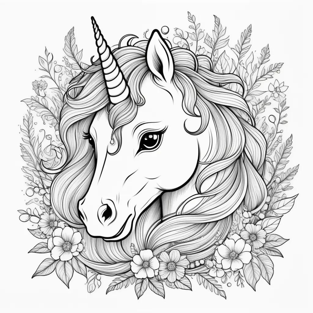 Unicorns Coloring Pages: A Beautiful Collection for Kids