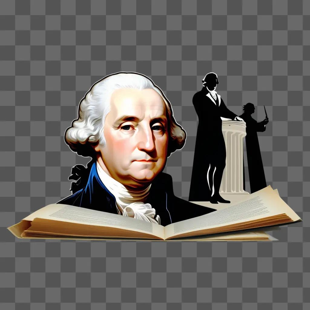 Washington reads the Declaration of Independence