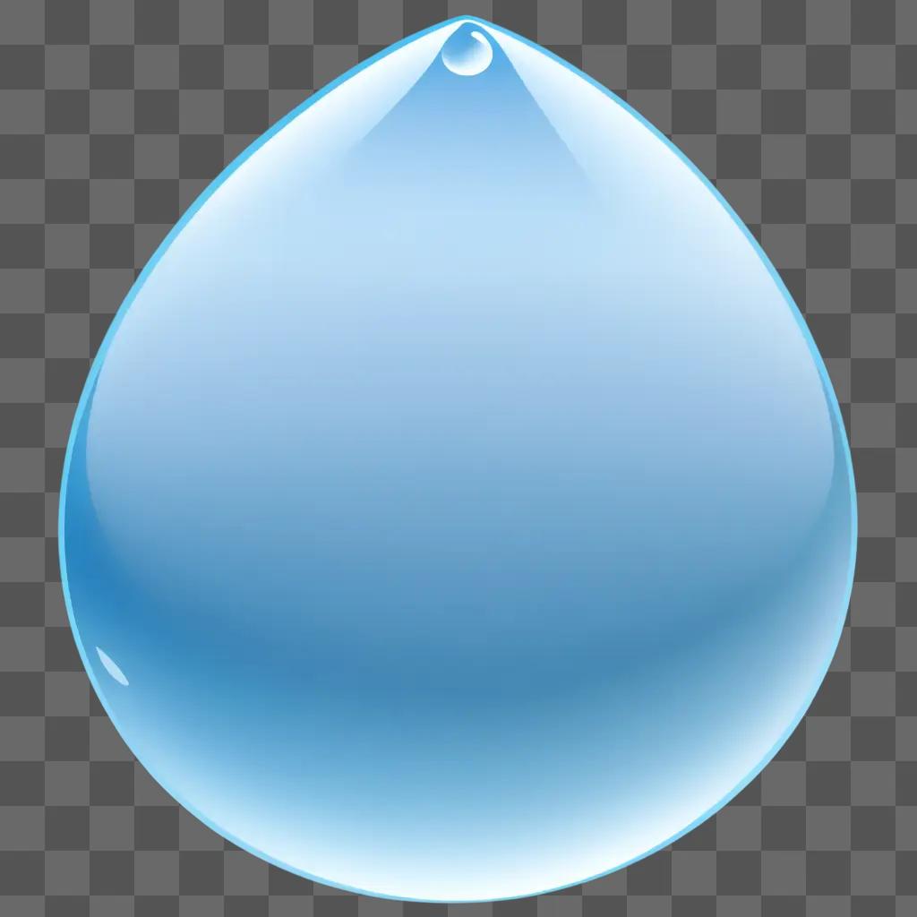 Water droplet clipart