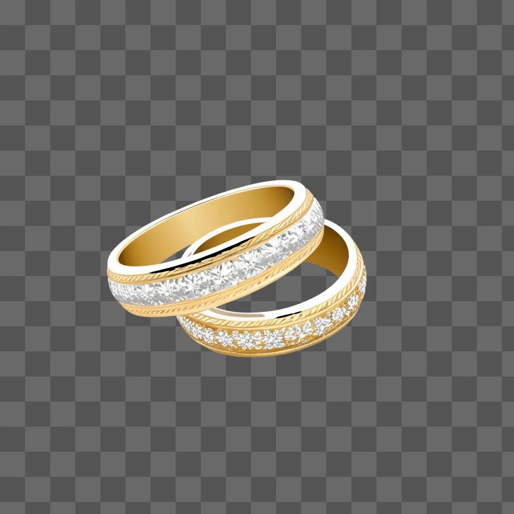 Wedding Rings in a Clipart Collection