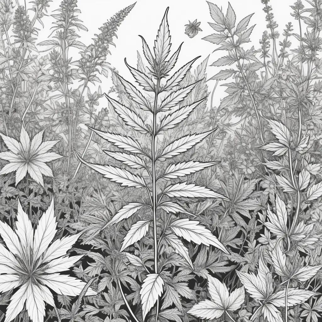 Weed Coloring Pages is a fun activity for kids to enjoy