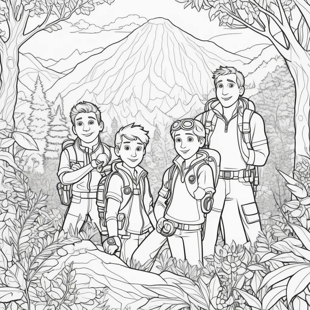 Wild Kratts Coloring Pages - Coloring Page