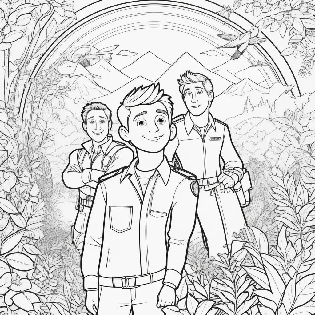 Wild Kratts Coloring Pages: Color the Wild Kratts!