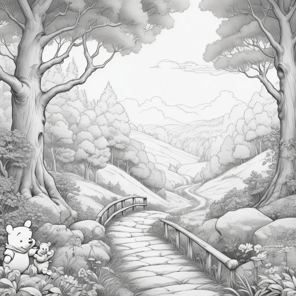 Winnie the Pooh Coloring Page