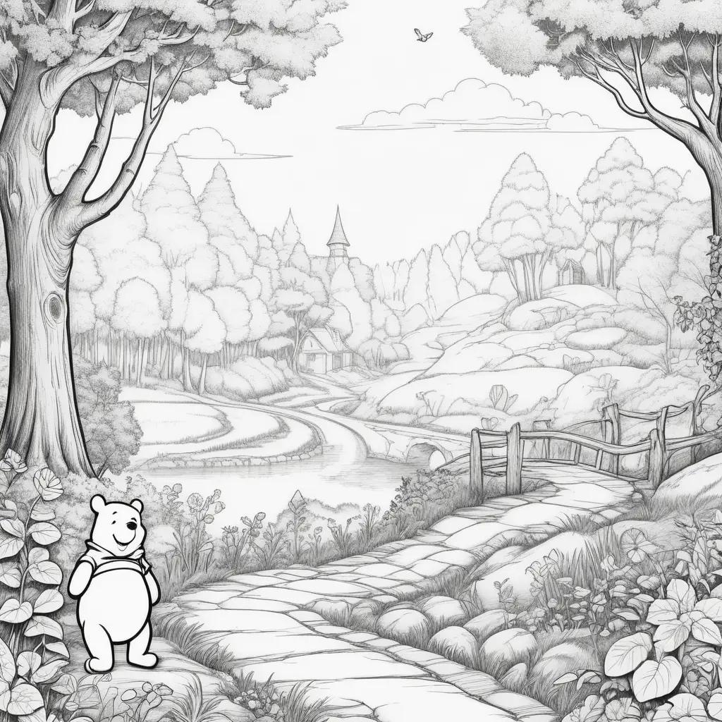 Winnie the Pooh Coloring Pages - A collection of Winnie the Pooh coloring pages for children