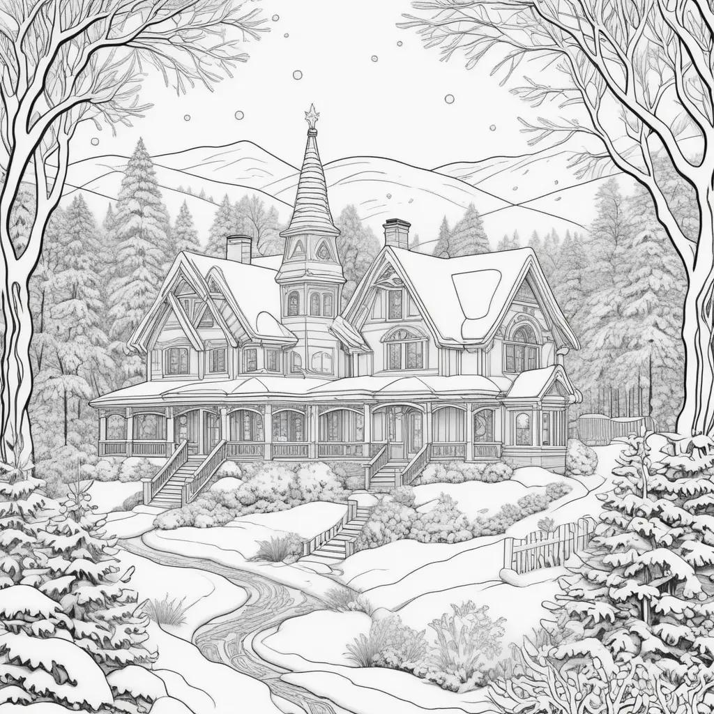 Winter Coloring Pages