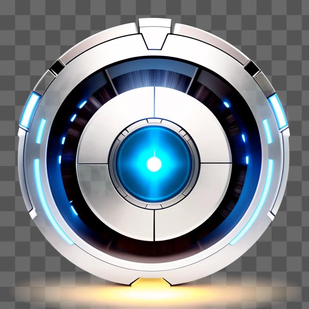 arc reactor in futuristic scene