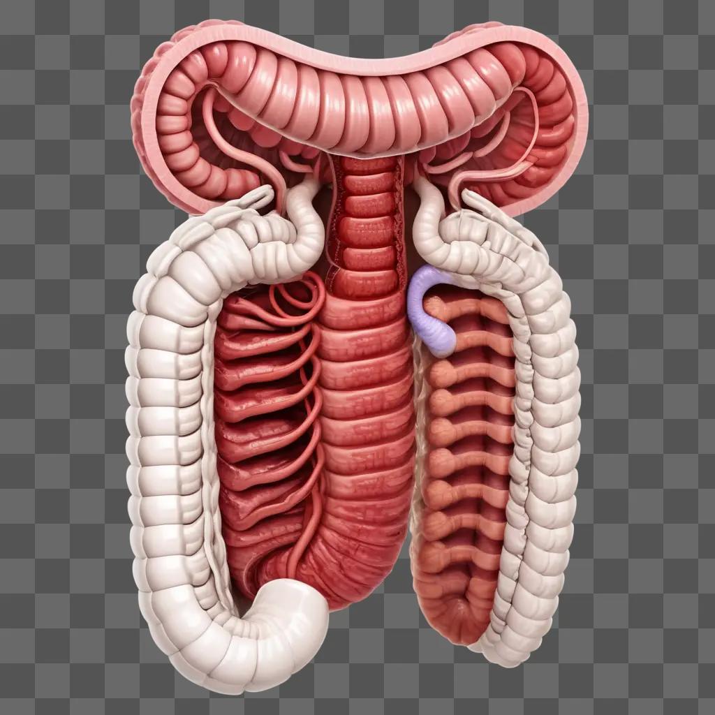 atomy of the human intestinal tract