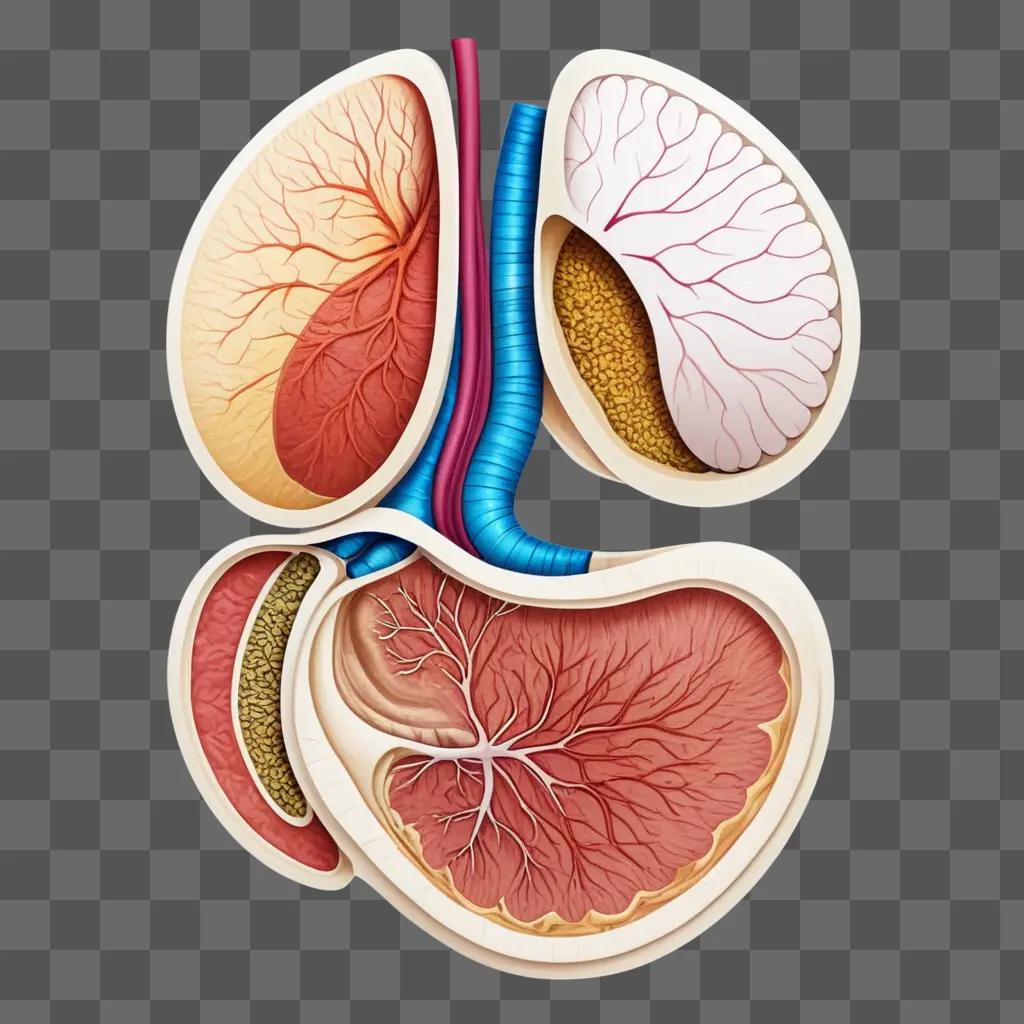 atomy of the stomach and intestines