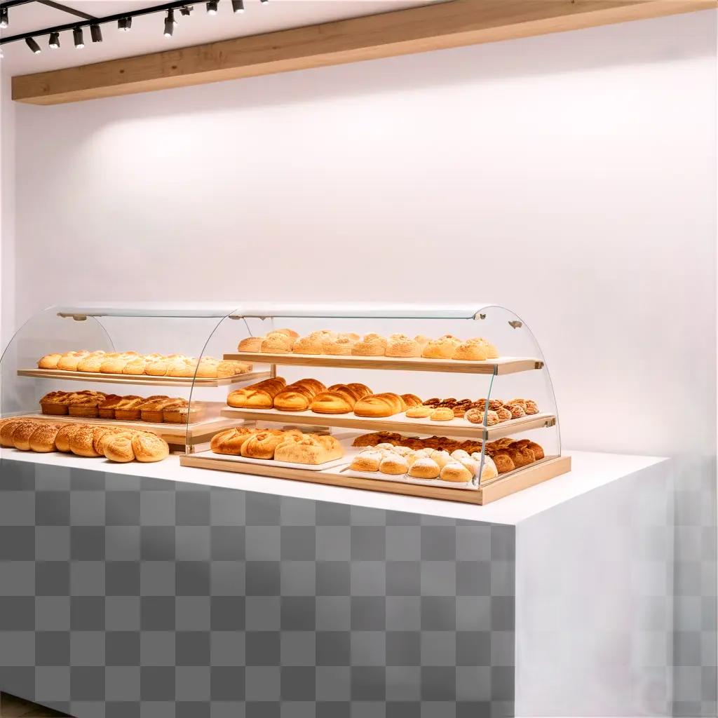 bakery filled with pastries and breads on display