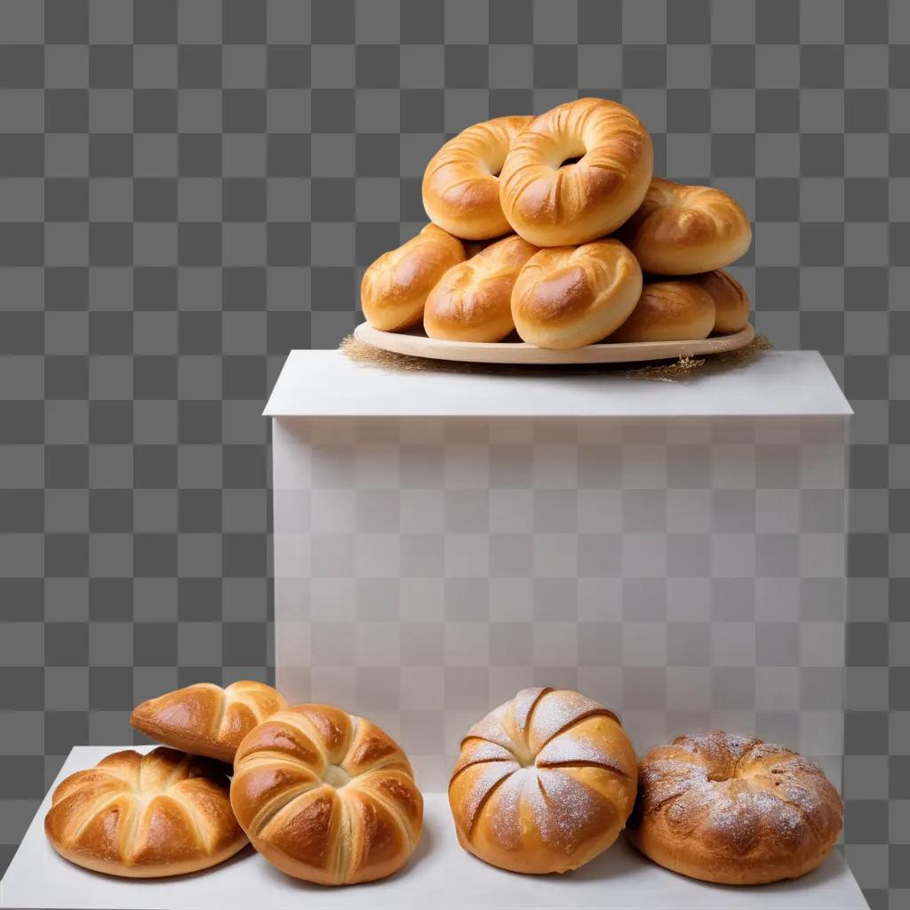 bakery with a variety of freshly baked pastries