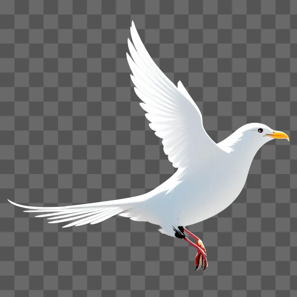 bird with a free aesthetic flying in the air