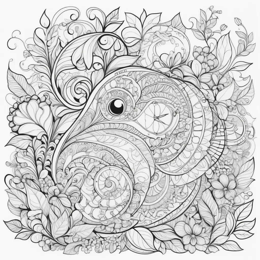 bird with flowers coloring pages by numbers online