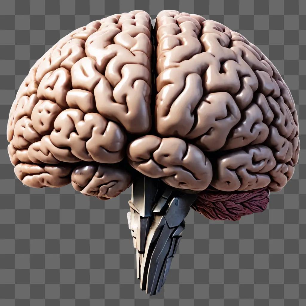 brain clipart Brain dissection in 3D