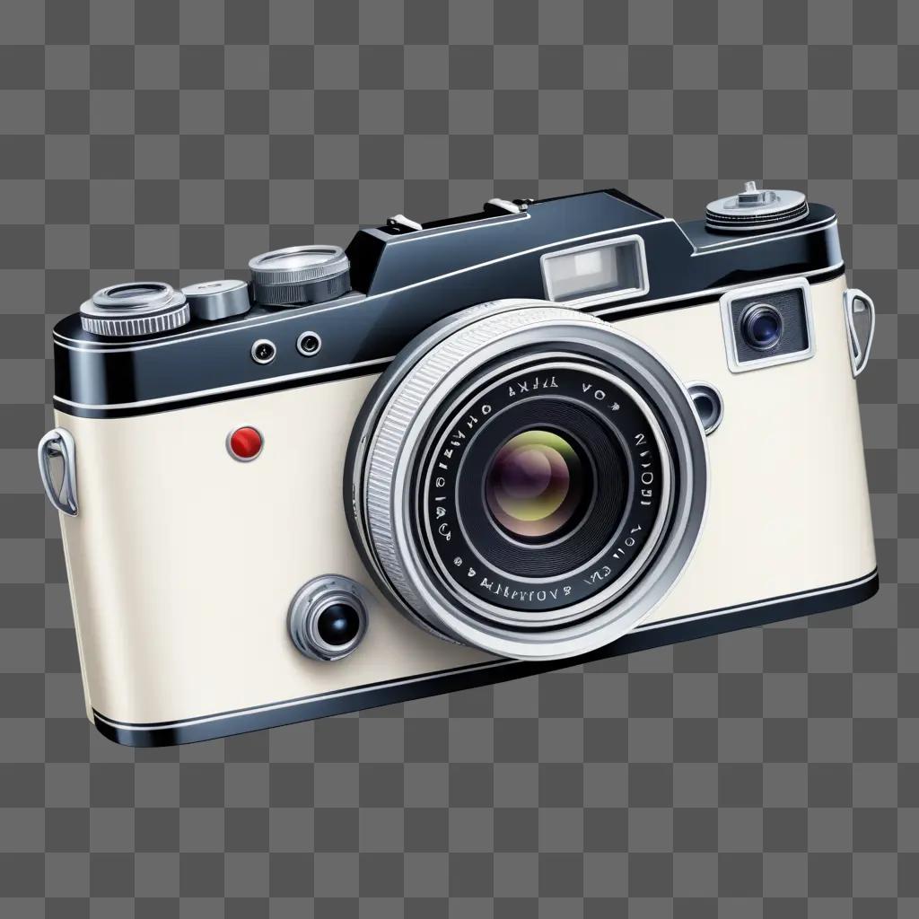 camera clipart sits on a gray background