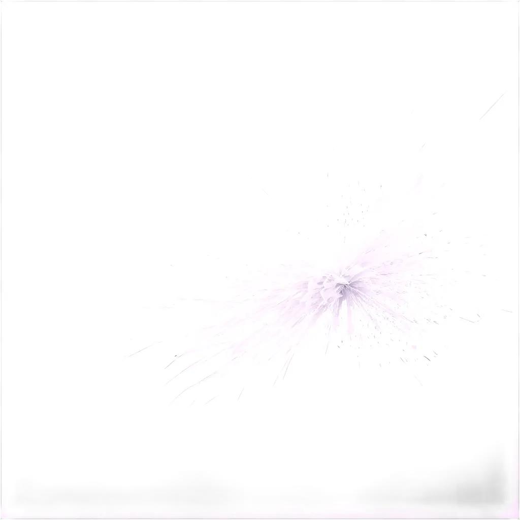 chaotic explosion in a white background