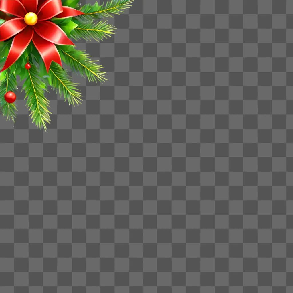 christmas background clipart Christmas decorations against a brown background