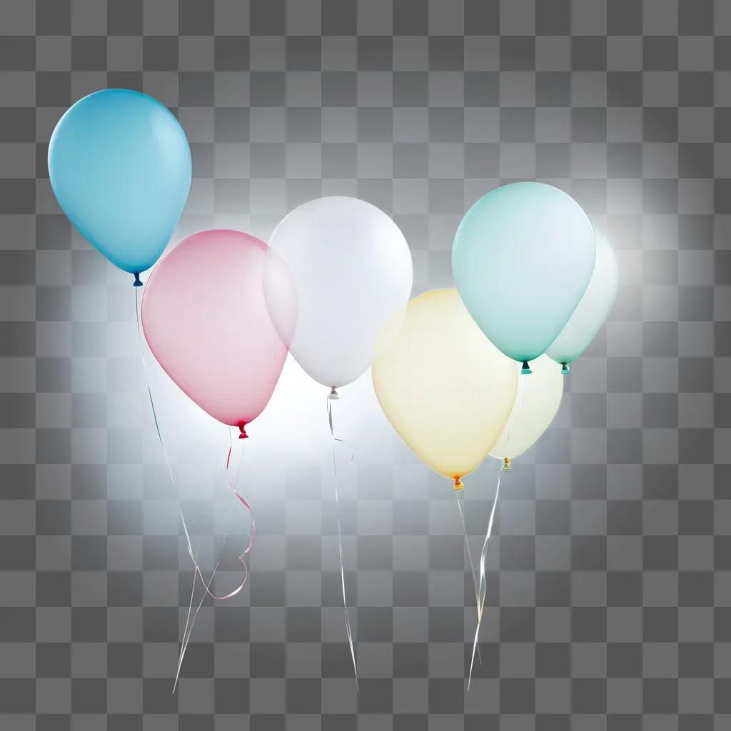 collection of colorful balloons in the air