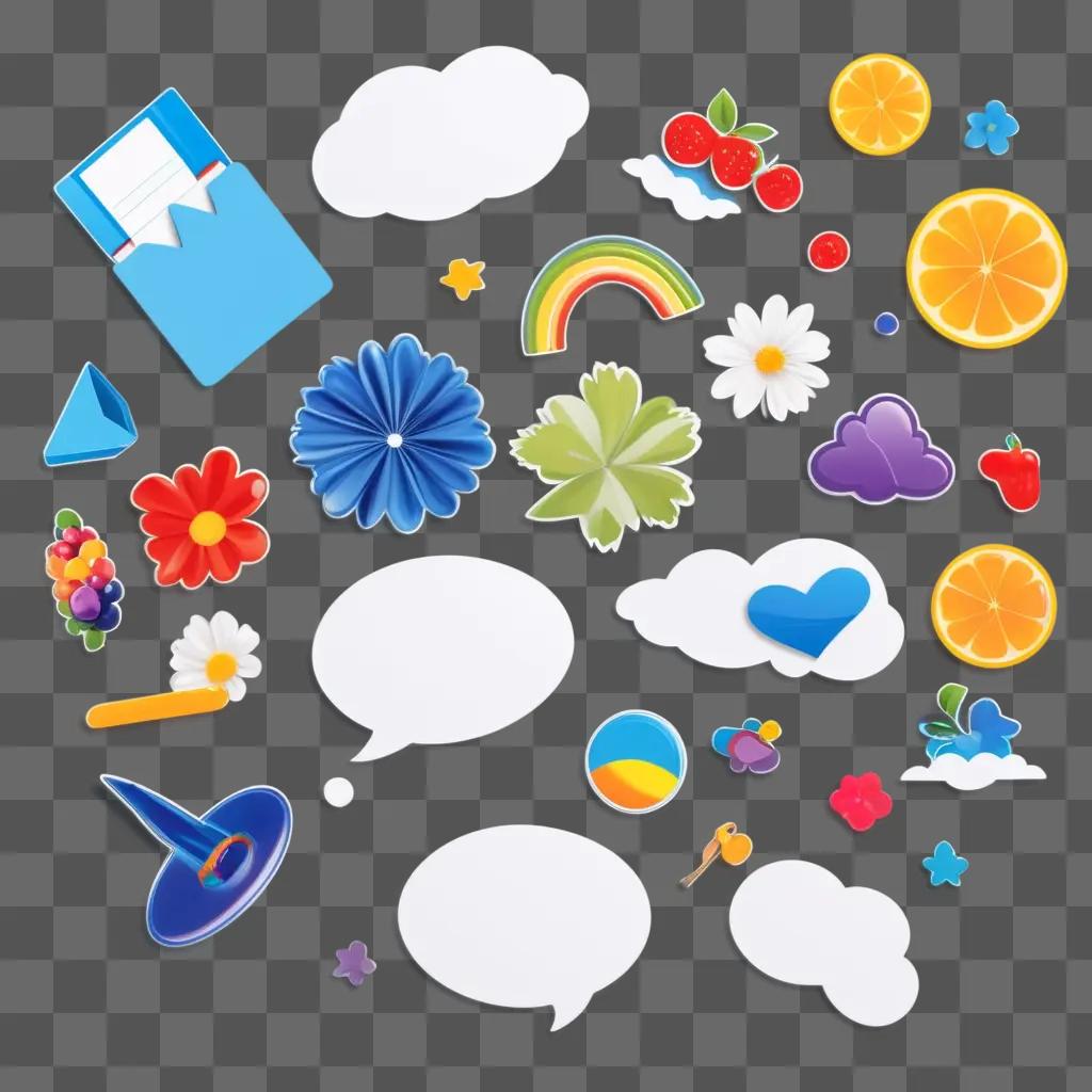 collection of colorful clipart and pictures