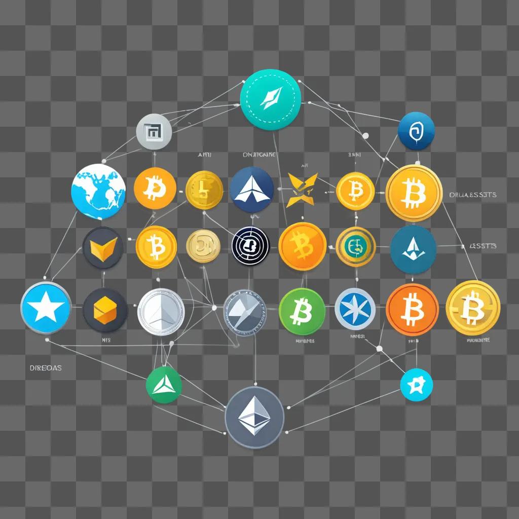 collection of digital assets connected through a network