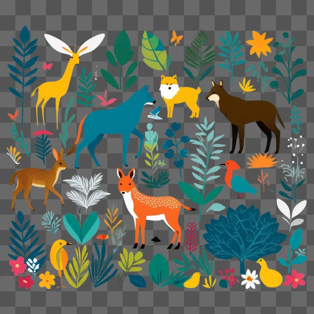 collection of free animal clipart