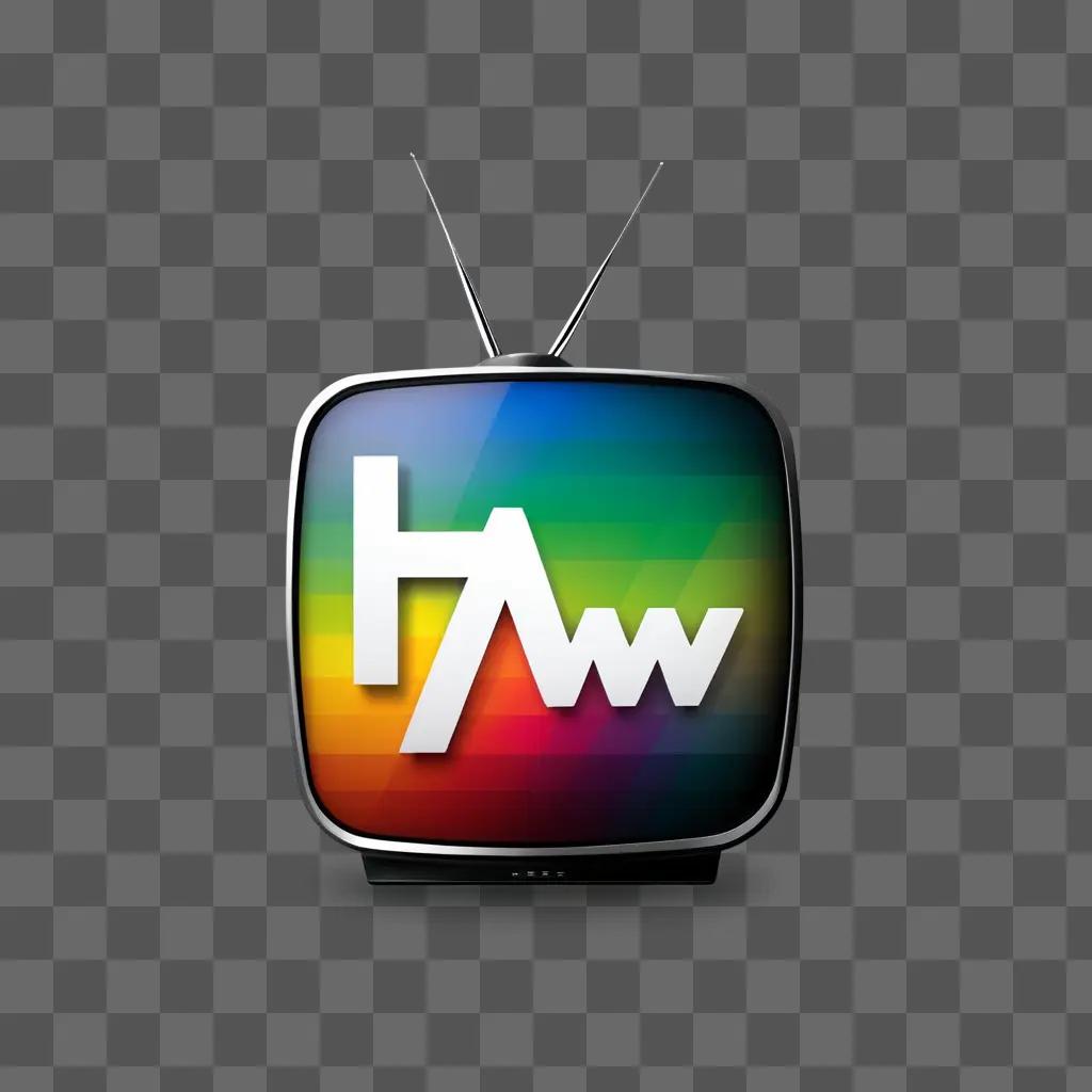 colorful television logo with the letters H, A, and W