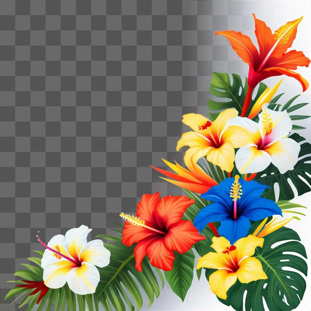 colorful tropical flower arrangement in Hawaii