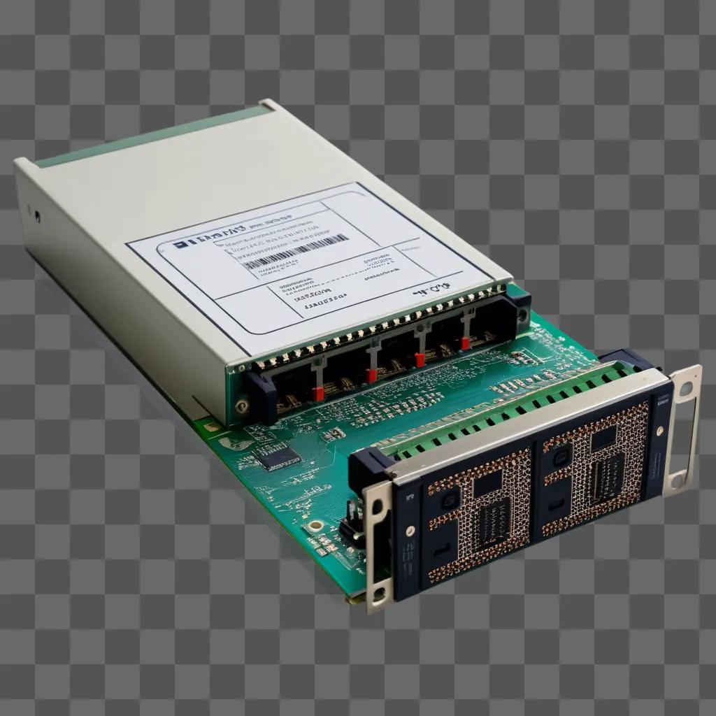 computer board with a packet interface on top