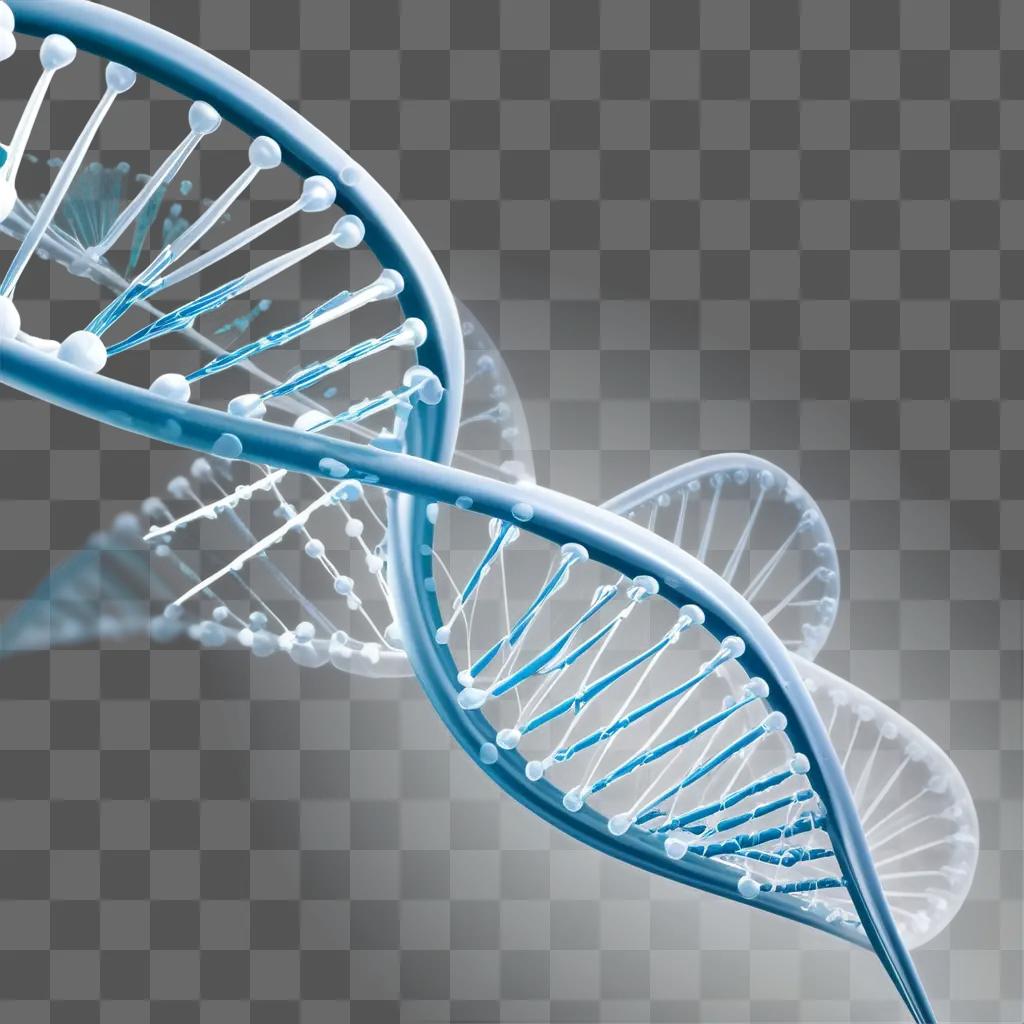 DNA分子のコンピュータ生成画像