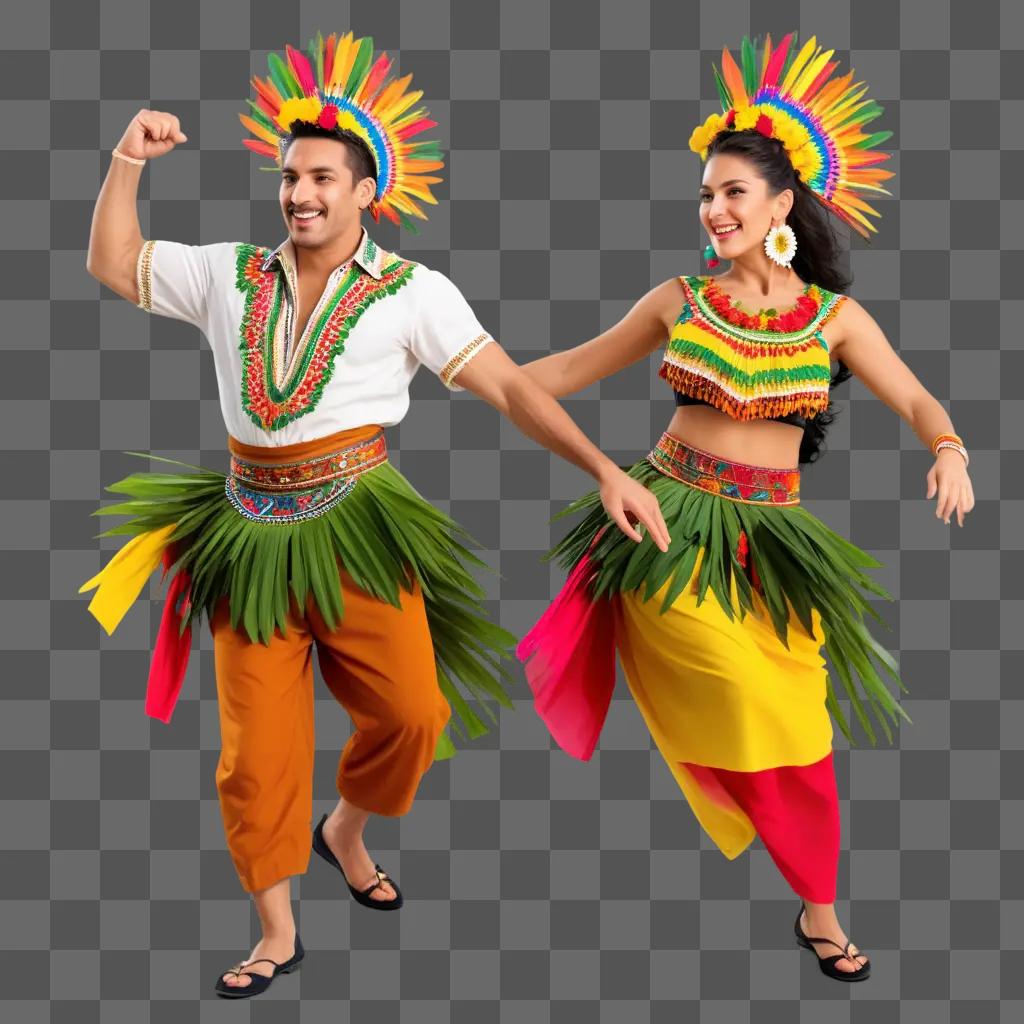 couple dances in traditional salsinha attire