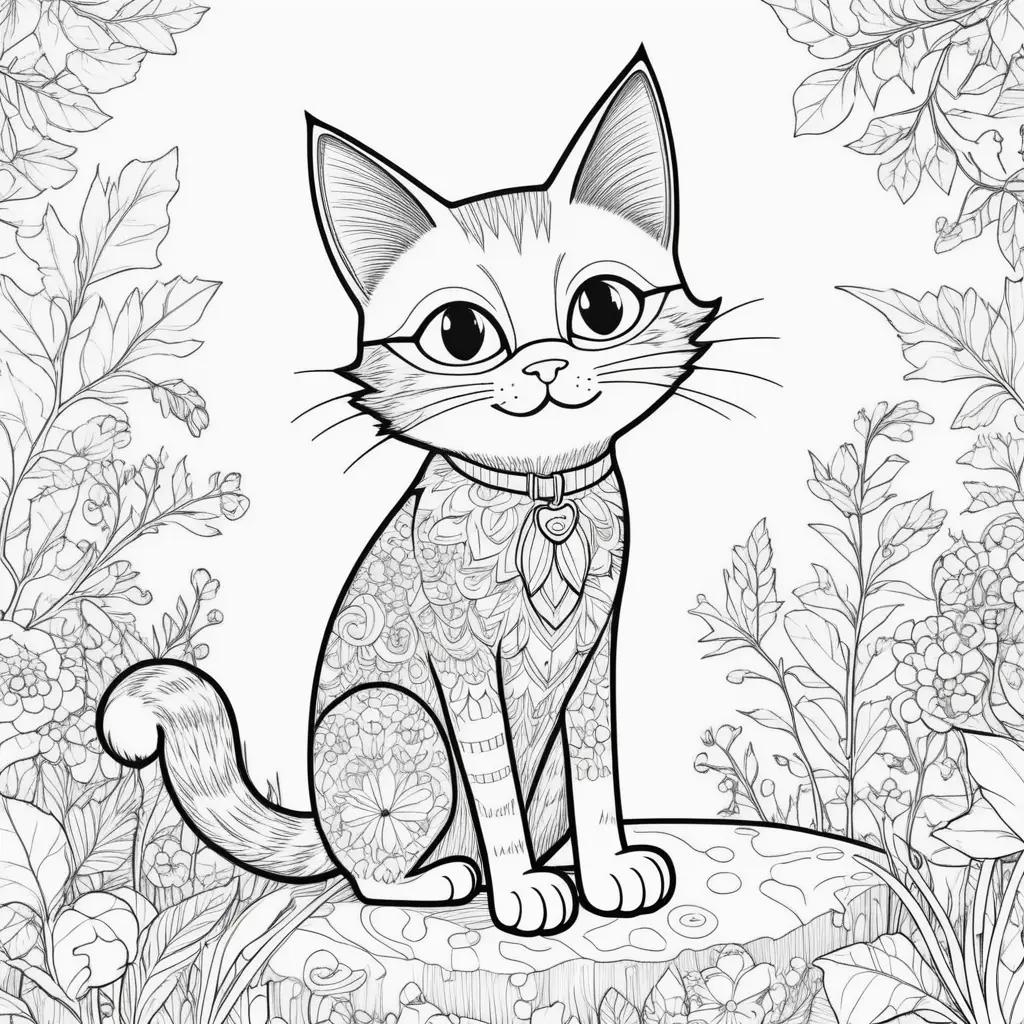 cute pete the cat coloring pages for kids