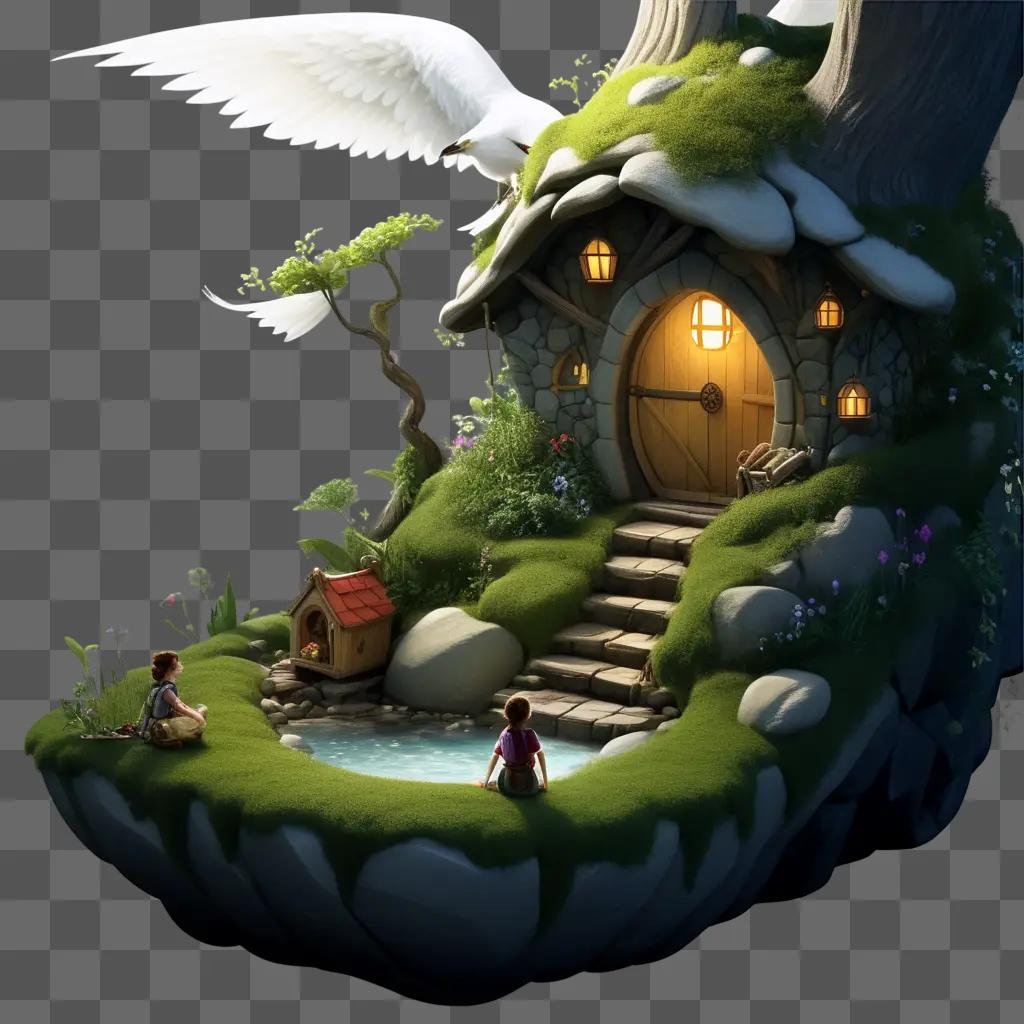 fairy tale house with a story to tell