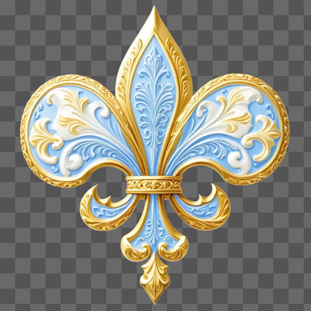 fleur de lis is a symbol of purity and love