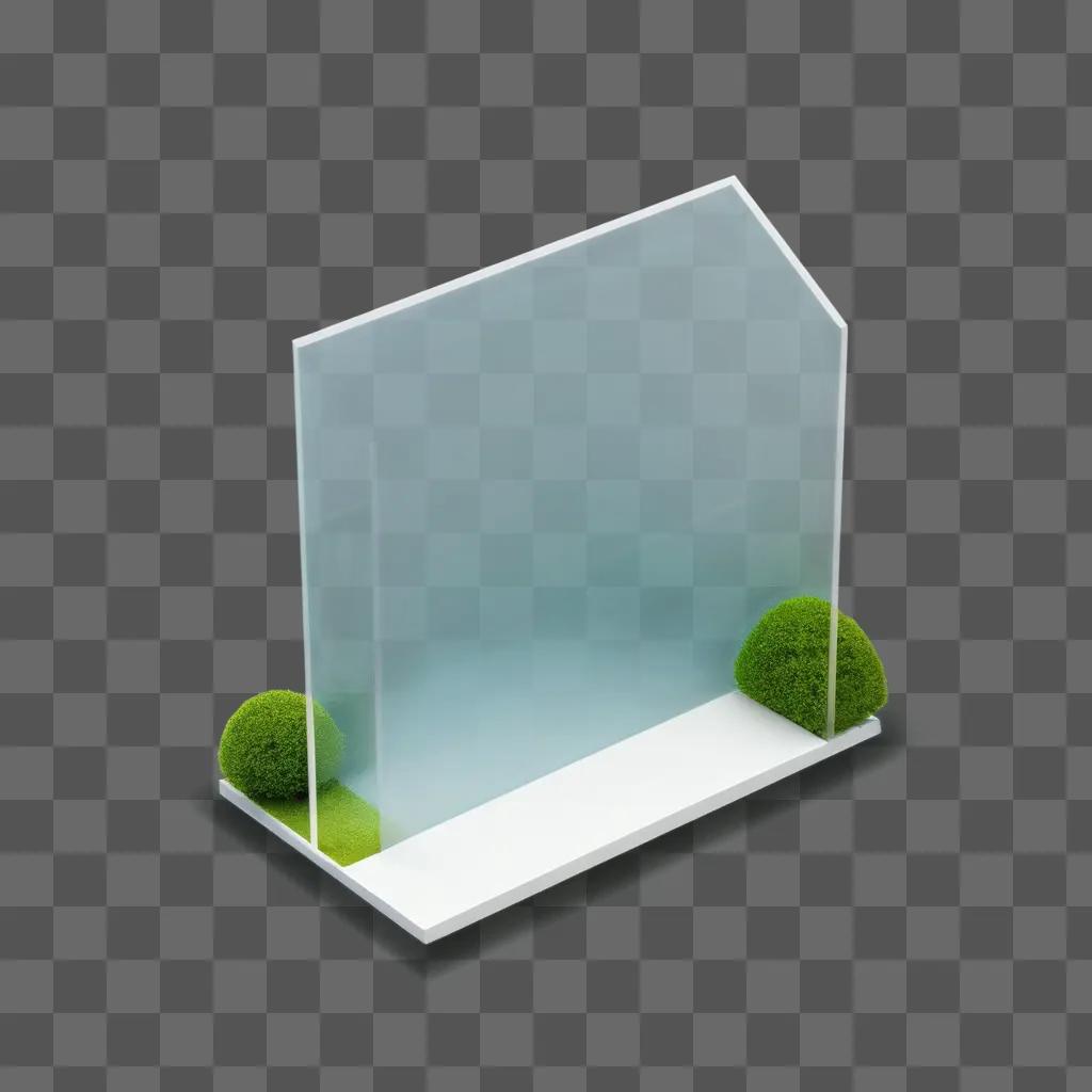 free transparent image of a house with moss on the roof