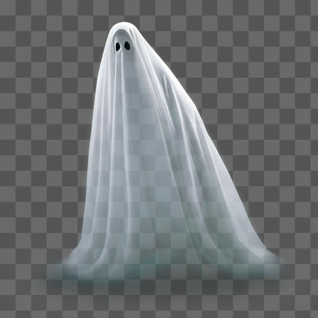 ghostly image on a light background