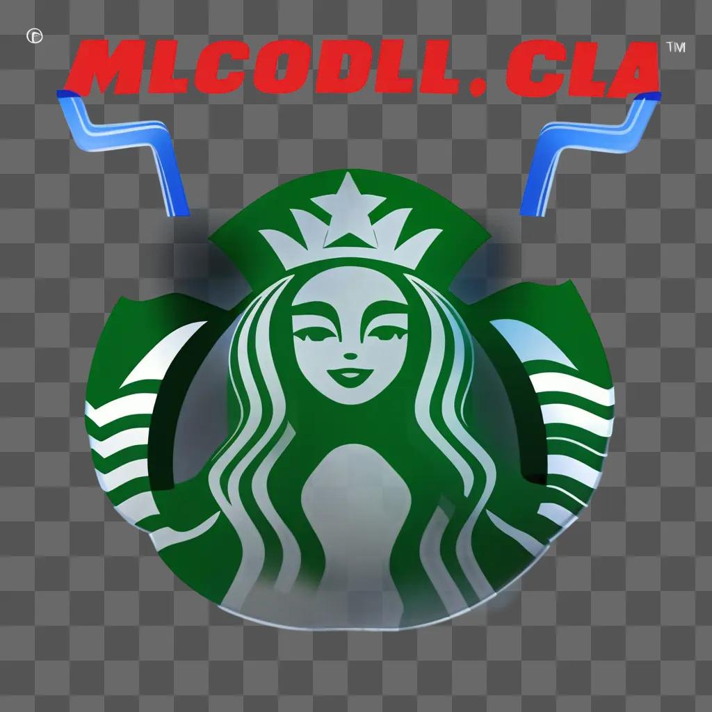 green Starbucks logo with a lady