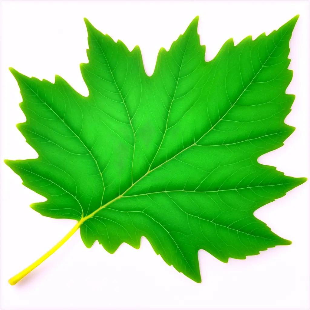 green leaf texture on a white background