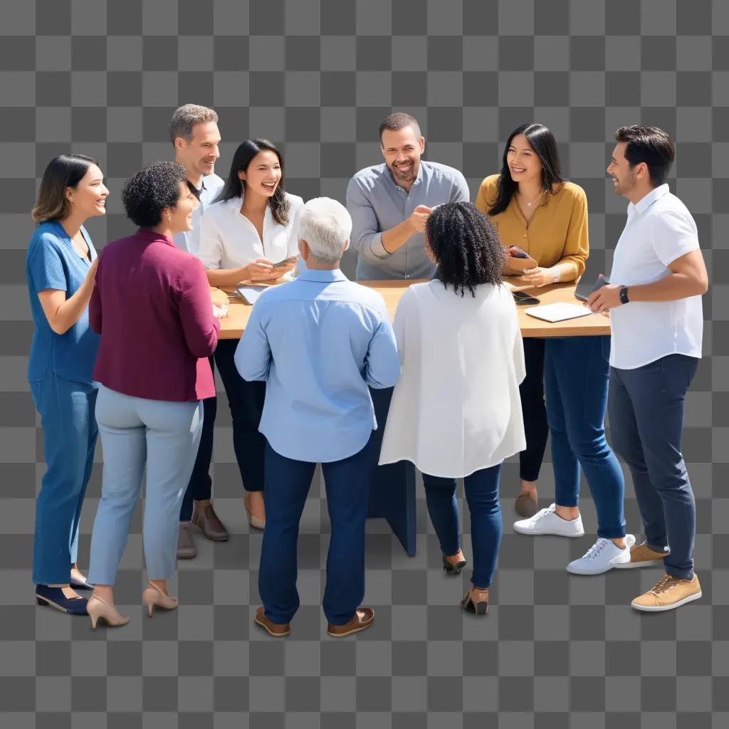 group of people engaged in a discussion