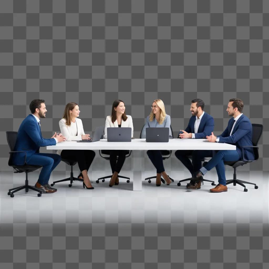 group of professionals engage in a discussion at a conference