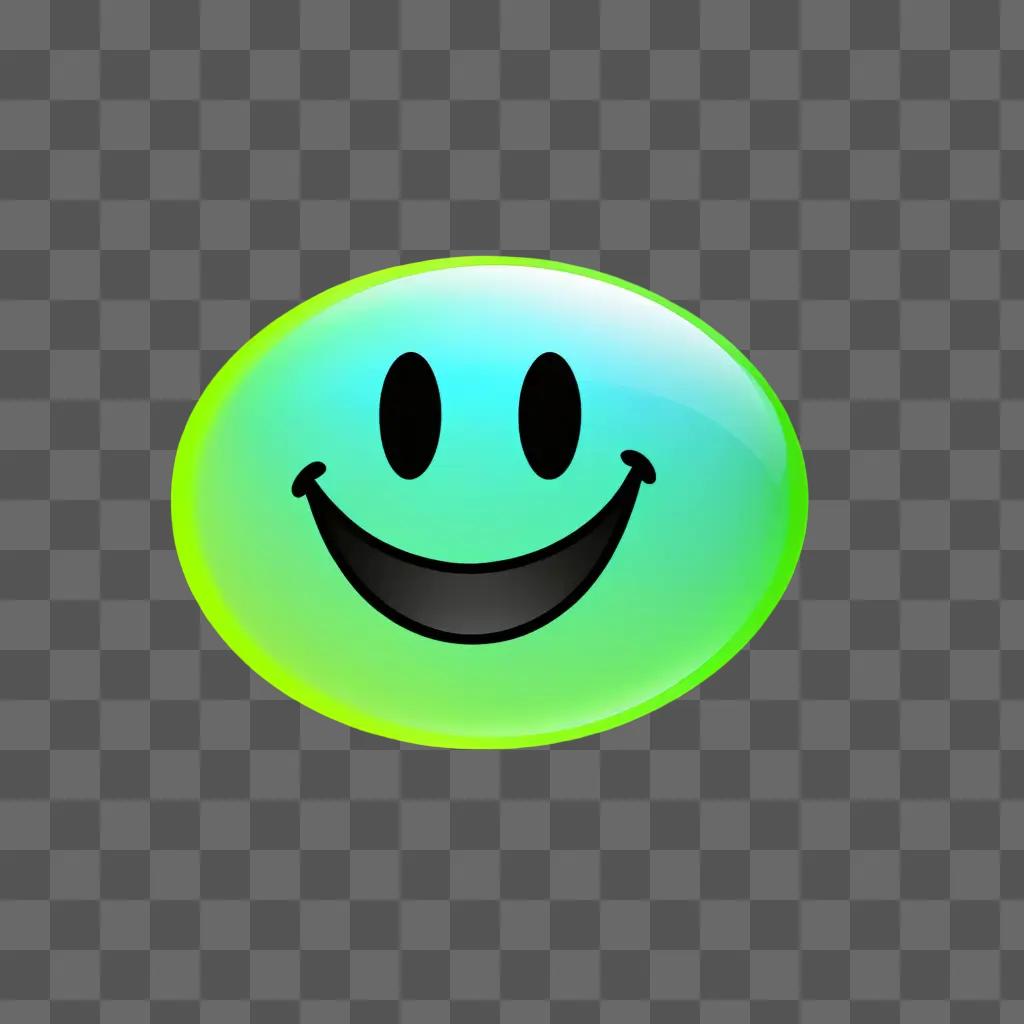 happy smiling face in a colorful background