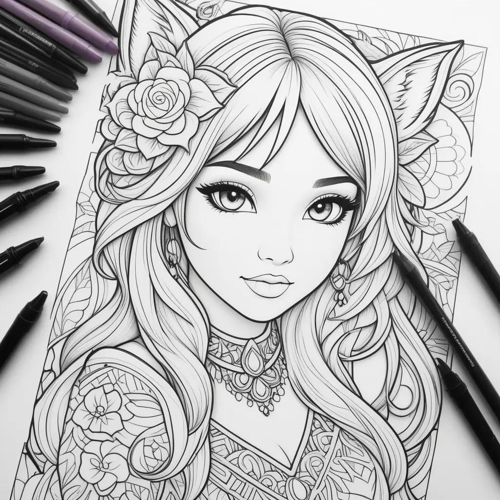 hmau Coloring Pages: A Coloring Book for Adults