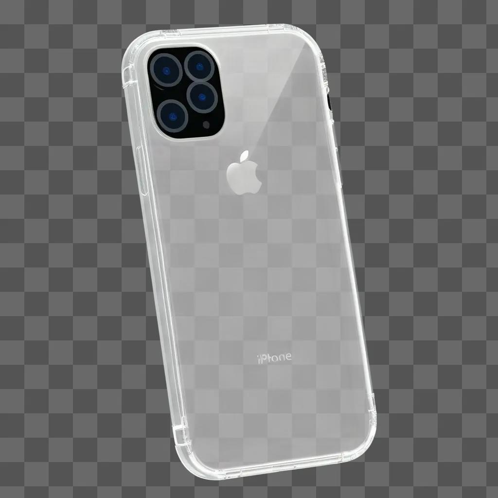 iPhone 15 transparent phone case with clear back