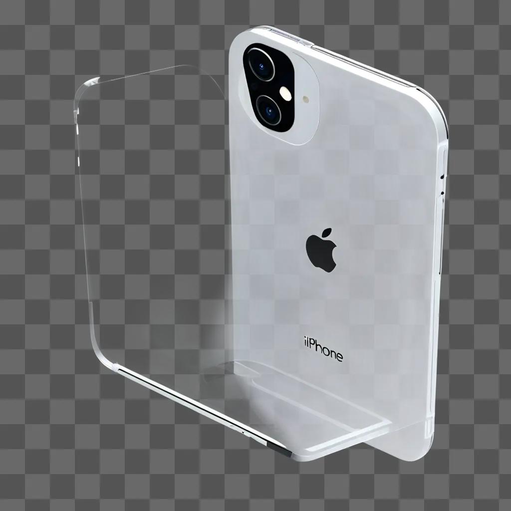 iPhone 15 transparent with clear back