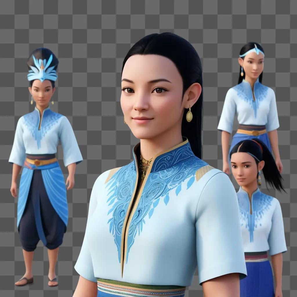 ian woman in avatar costume