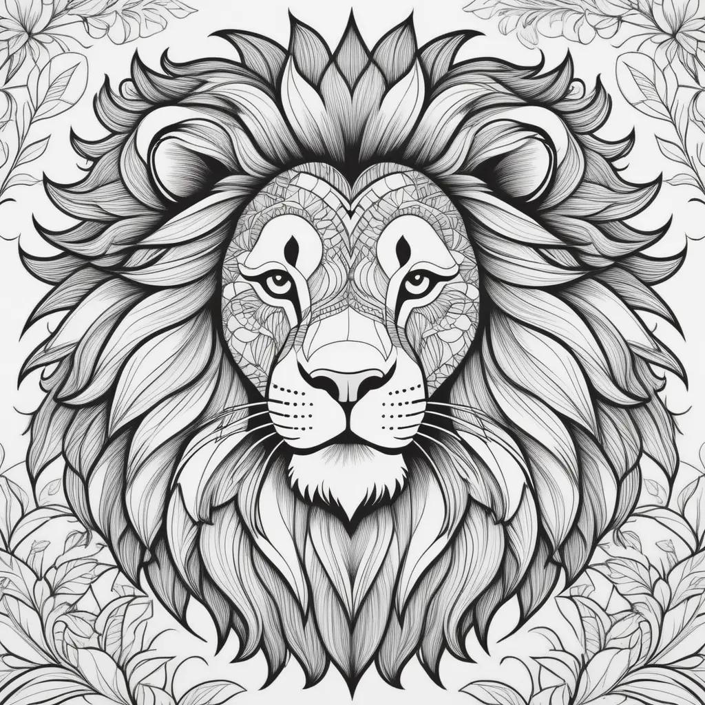 imals Coloring Pages: Coloring Lion