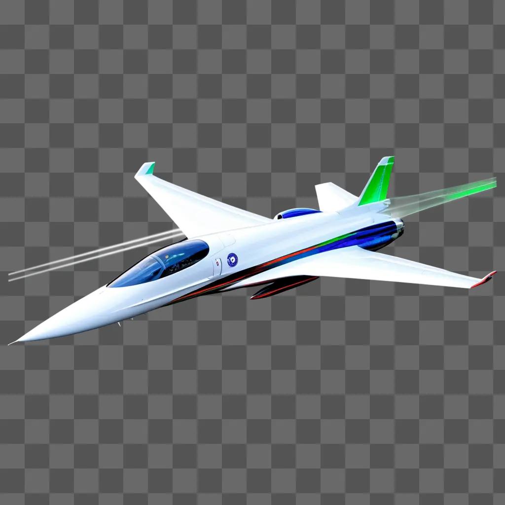 jet with transparent background flying