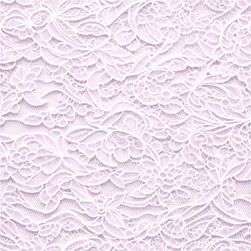 lace texture with white flowers and a pink background