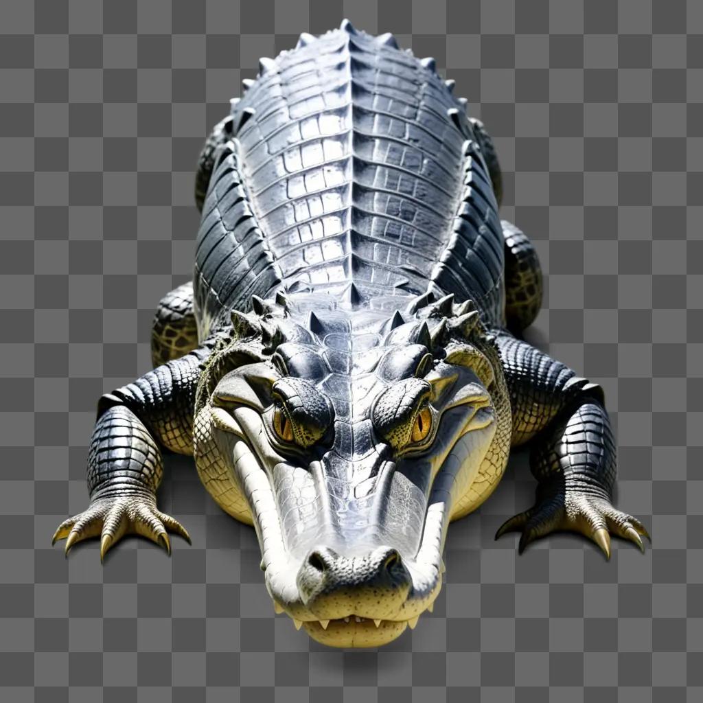 ligator with long snout and sharp teeth